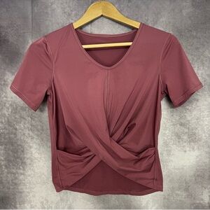 lululemon athletica Mauve Short Sleeve Tee